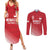 Custom Monaco Football Couples Matching Summer Maxi Dress and Long Sleeve Button Shirt Go Champion 2025