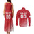 Custom Monaco Football Couples Matching Tank Maxi Dress and Long Sleeve Button Shirt Go Champion 2025