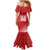 Custom Monaco Football Family Matching Mermaid Dress and Hawaiian Shirt Go Champion 2025