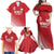 Custom Monaco Football Family Matching Off Shoulder Maxi Dress and Hawaiian Shirt Go Champion 2025