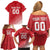 Custom Monaco Football Family Matching Off Shoulder Short Dress and Hawaiian Shirt Go Champion 2025