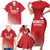 Custom Monaco Football Family Matching Short Sleeve Bodycon Dress and Hawaiian Shirt Go Champion 2025