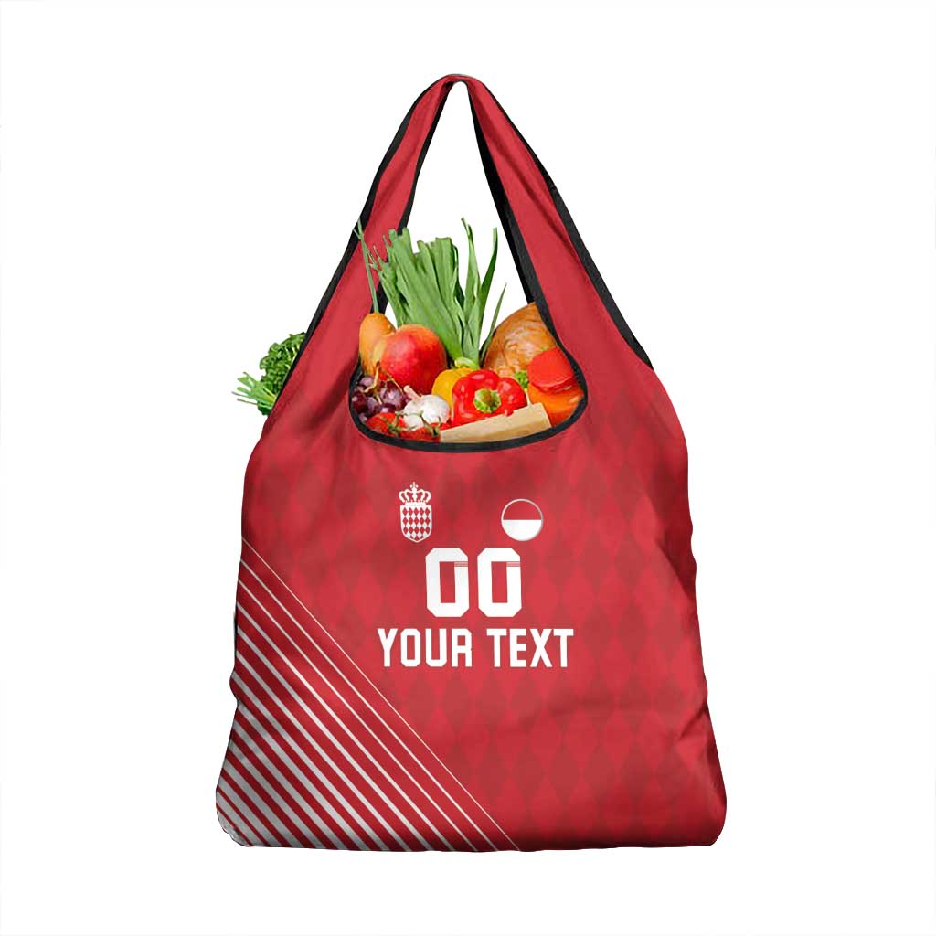 Custom Monaco Football Grocery Bag Go Champion 2025