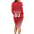 Custom Monaco Football Long Sleeve Bodycon Dress Go Champion 2025