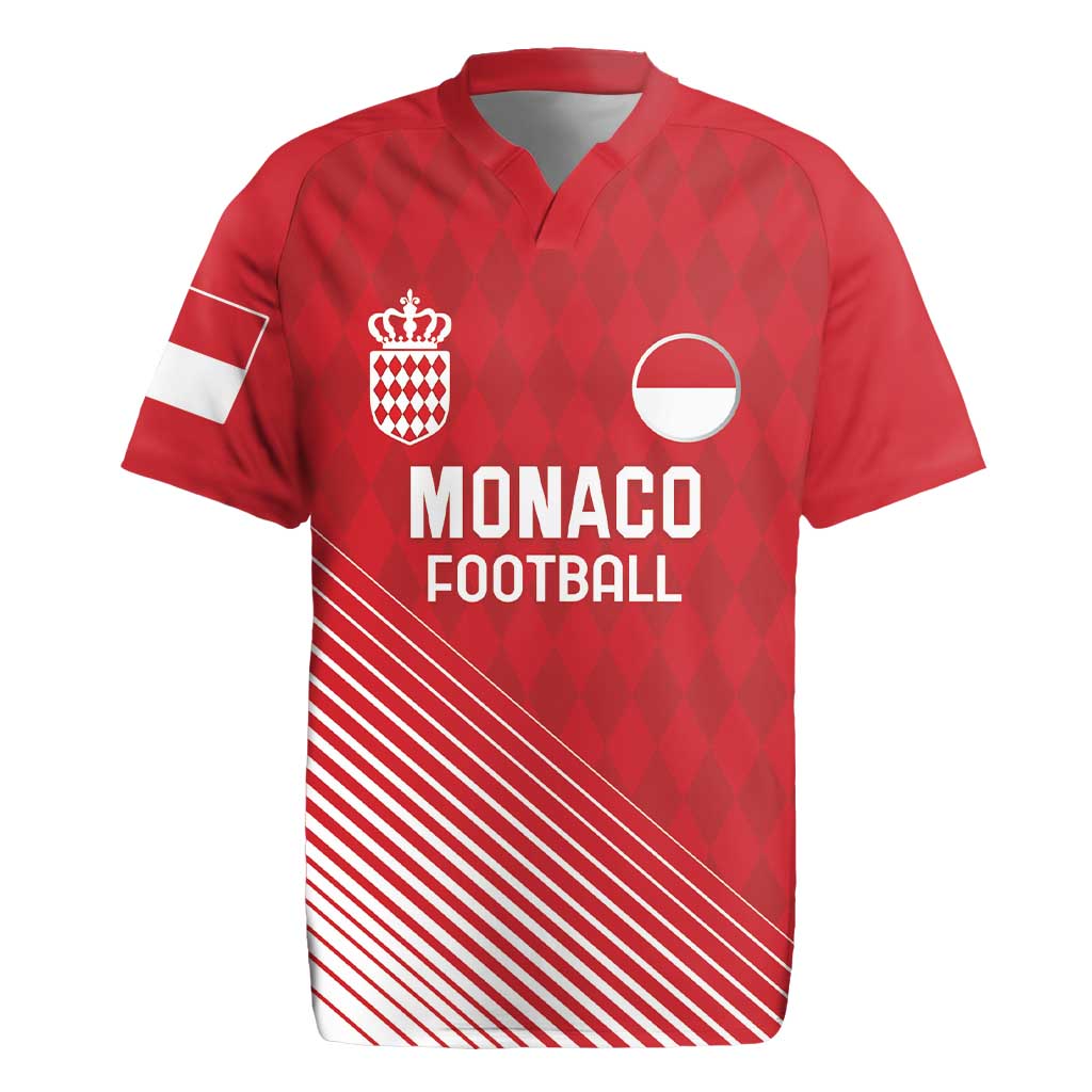 Custom Monaco Football Rugby Jersey Go Champion 2025