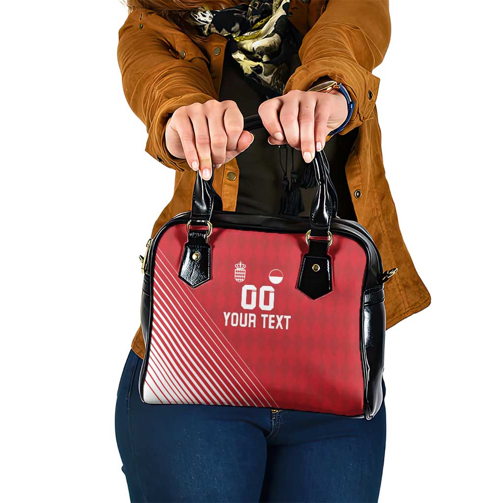 Custom Monaco Football Shoulder Handbag Go Champion 2025