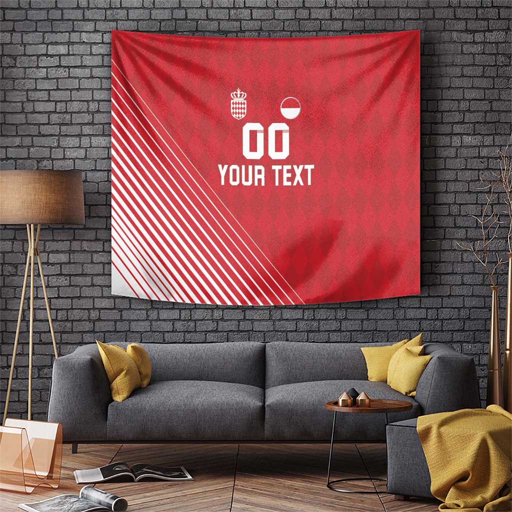 Custom Monaco Football Tapestry Go Champion 2025