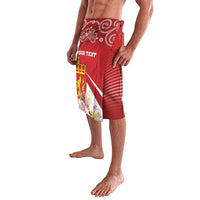 Personalized Norway Constitution Day Lavalava Norwegian Lion Pyramidal Saxifrage
