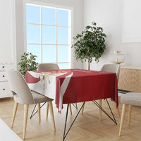 Personalized Norway Constitution Day Tablecloth Norwegian Lion Pyramidal Saxifrage
