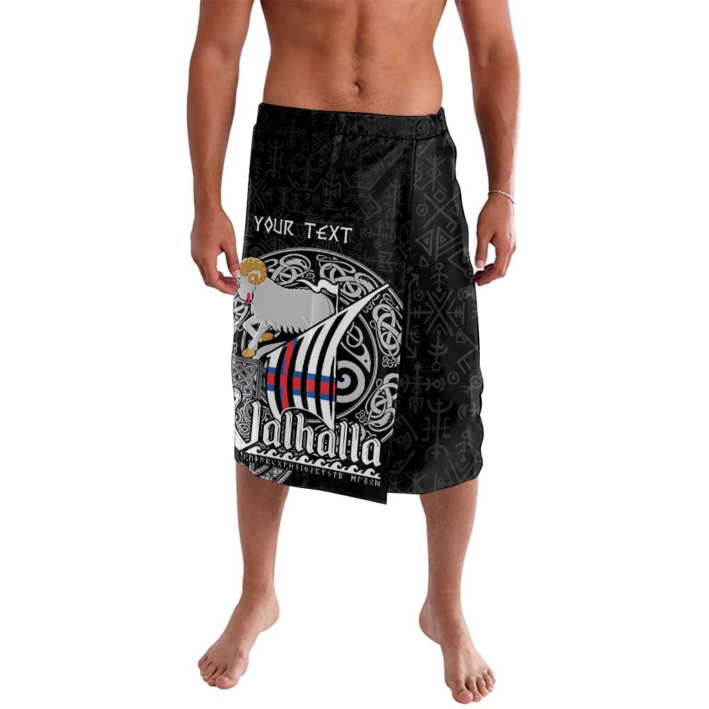 Personalized Viking Faroe Islands Lavalava Valhalla Viking Pattern
