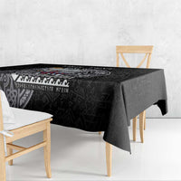 Personalized Viking Faroe Islands Tablecloth Valhalla Viking Pattern