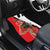 Chile Lapageria Rosea Car Mats With Flag Color - Wonder Print Shop