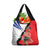 Chile Lapageria Rosea Grocery Bag With Flag Color