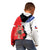 Chile Lapageria Rosea Kid Hoodie With Flag Color - Wonder Print Shop