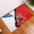 Chile Lapageria Rosea Rubber Doormat With Flag Color - Wonder Print Shop