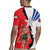 Chile Lapageria Rosea Rugby Jersey With Flag Color - Wonder Print Shop