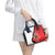 Chile Lapageria Rosea Shoulder Handbag With Flag Color