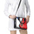 Chile Lapageria Rosea Shoulder Handbag With Flag Color