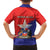 Chile Coat Of Arms Family Matching Off Shoulder Short Dress and Hawaiian Shirt With Flag Style - Wonder Print Shop