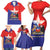 Chile Coat Of Arms Family Matching Short Sleeve Bodycon Dress and Hawaiian Shirt With Flag Style - Wonder Print Shop