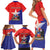 Chile Coat Of Arms Family Matching Short Sleeve Bodycon Dress and Hawaiian Shirt With Flag Style - Wonder Print Shop