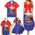 Chile Coat Of Arms Family Matching Summer Maxi Dress and Hawaiian Shirt With Flag Style - Wonder Print Shop