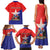 Chile Coat Of Arms Family Matching Tank Maxi Dress and Hawaiian Shirt With Flag Style - Wonder Print Shop