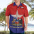 Chile Coat Of Arms Hawaiian Shirt With Flag Style - Wonder Print Shop