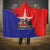 Chile Coat Of Arms Hooded Blanket With Flag Style