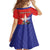 Chile Coat Of Arms Kid Short Sleeve Dress With Flag Style - Wonder Print Shop