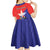 Chile Coat Of Arms Kid Short Sleeve Dress With Flag Style - Wonder Print Shop