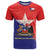 Chile Coat Of Arms T Shirt With Flag Style - Wonder Print Shop