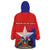 Chile Coat Of Arms Wearable Blanket Hoodie With Flag Style - Wonder Print Shop