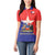 Chile Coat Of Arms Women Polo Shirt With Flag Style - Wonder Print Shop