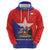 Chile Coat Of Arms Zip Hoodie With Flag Style - Wonder Print Shop