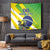 Custom Brazil Independence Day Tapestry Toco Toucan Ordem e Progresso