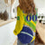 Custom Brazil Independence Day Women Casual Shirt Toco Toucan Ordem e Progresso