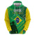 Custom Brazil Happy Independence Day Zip Hoodie Cristo Redentor Flag Style - Wonder Print Shop