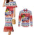 Cuba Cuban Trogon Christmas Couples Matching Mermaid Dress and Long Sleeve Button Shirt Patria o Muerte Venceremos