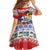 Cuba Cuban Trogon Christmas Kid Short Sleeve Dress Patria o Muerte Venceremos - Wonder Print Shop