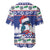 Cuba Christmas Baseball Jersey Cuban Trogon Map With Feliz Navidad - Wonder Print Shop