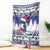 Cuba Christmas Blanket Cuban Trogon Map With Feliz Navidad