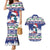 Cuba Christmas Couples Matching Mermaid Dress and Hawaiian Shirt Cuban Trogon Map With Feliz Navidad - Wonder Print Shop