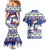 Cuba Christmas Couples Matching Mermaid Dress and Hawaiian Shirt Cuban Trogon Map With Feliz Navidad - Wonder Print Shop