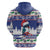 Cuba Christmas Hoodie Cuban Trogon Map With Feliz Navidad - Wonder Print Shop