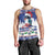 Cuba Christmas Men Tank Top Cuban Trogon Map With Feliz Navidad - Wonder Print Shop