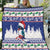 Cuba Christmas Quilt Cuban Trogon Map With Feliz Navidad - Wonder Print Shop