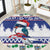 Cuba Christmas Round Carpet Cuban Trogon Map With Feliz Navidad