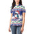 Cuba Christmas Women Polo Shirt Cuban Trogon Map With Feliz Navidad - Wonder Print Shop