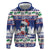 Cuba Christmas Zip Hoodie Cuban Trogon Map With Feliz Navidad - Wonder Print Shop